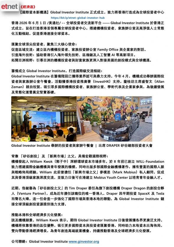 Latest News of Global Investor Institute