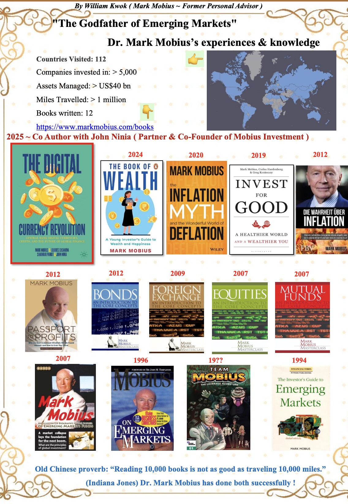 Previous News on Mobius Book
